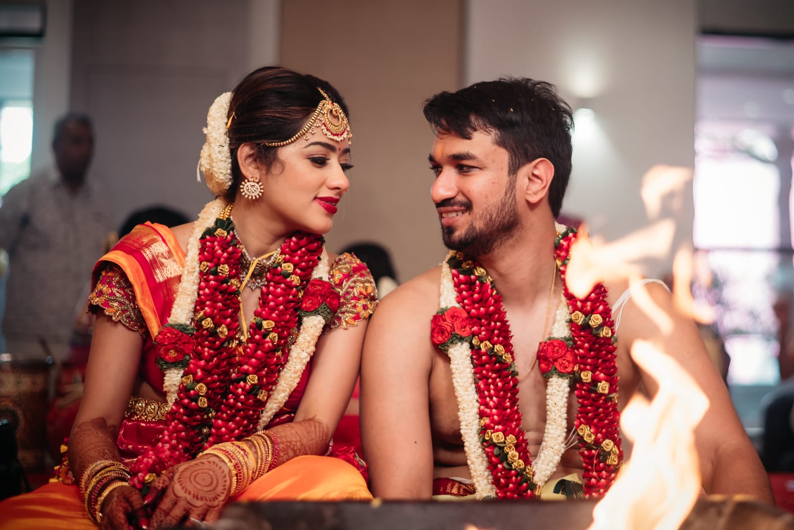 flower Garlands for Indian Weddings