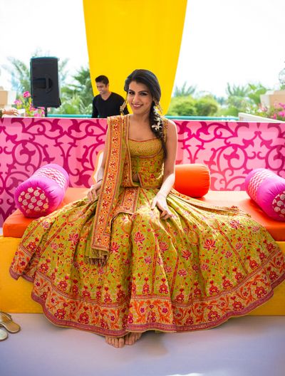 Mehendi outfits for guests