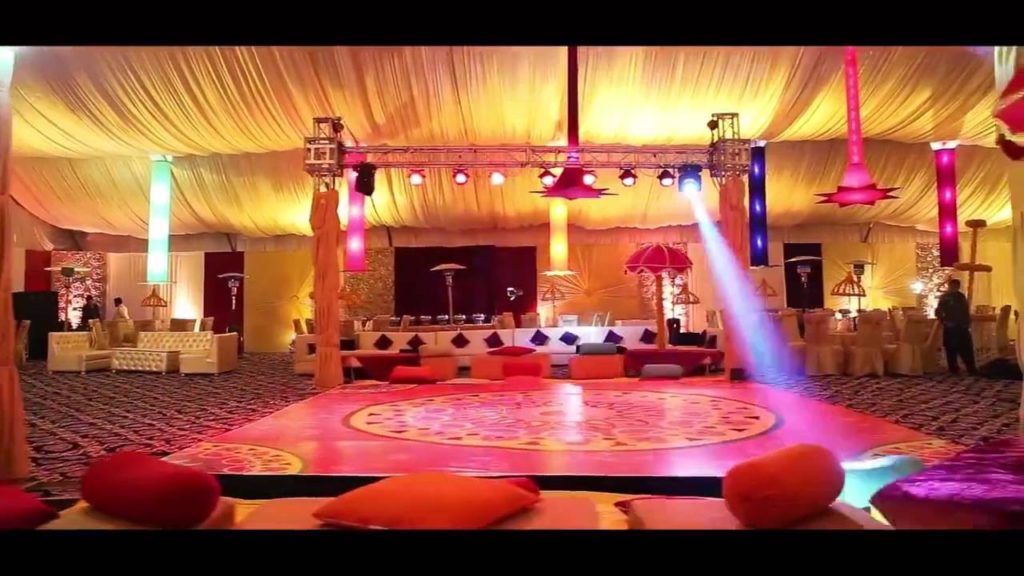 Highlighted Mehendi Themes stage