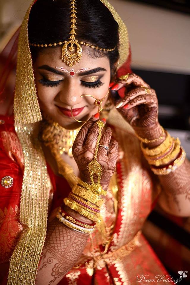 simple bridal makeup indian